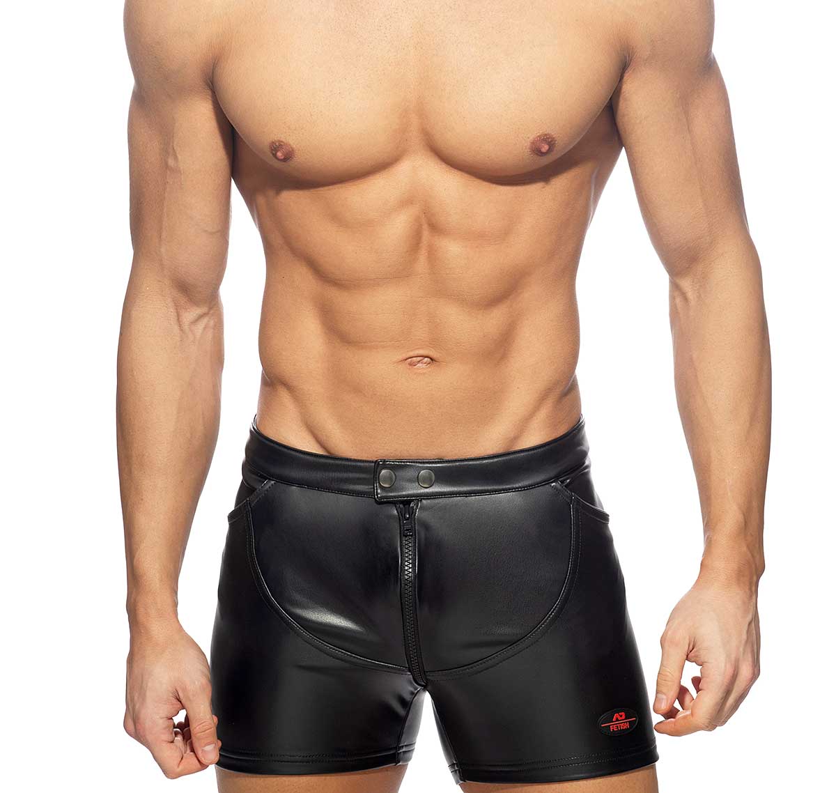 Vegan leather short